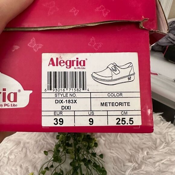 Alegria Dixi‎ Women’s Comfort Clogs Shoes in Meteorite Metallic sz 9 - Picture 8 of 9